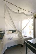 Budget Self Catering Apartments - Naxos. Tasoula apartment bedroom.